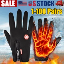 Thermal Waterproof Winter Gloves Touch Screen Warm Mittens Men Women Wholesale