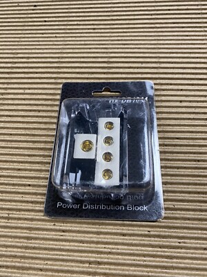 DB1044 Power Distribution Block Platinum Series 1/0 Gauge In to 4 Gauge Out