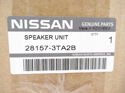 Genuine OEM Nissan 28157-3TA2B Rear Speaker w/ Bose Audio | eBay