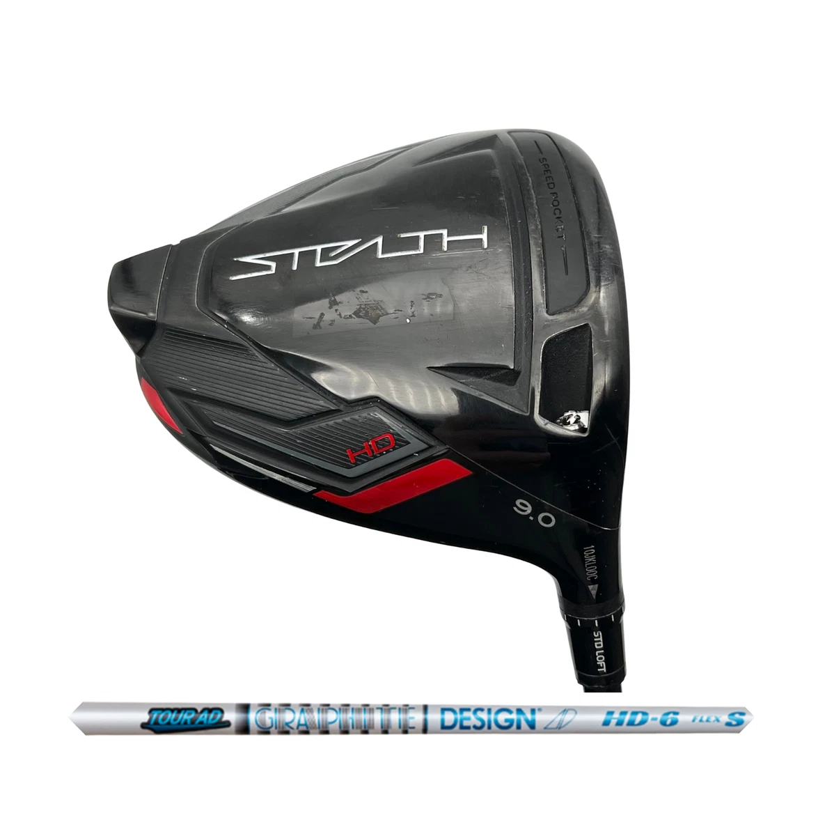TaylorMade Stealth HD 9* Driver, Graphite Design Tour AD HD-6