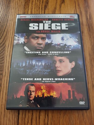 The Siege w/ Denzel Washington (Widescreen, DVD, 1999)