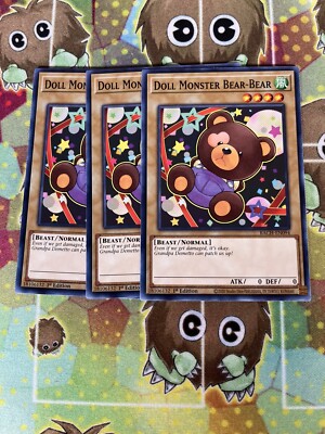 Yugioh Doll Monster Bear-Bear BACH-EN094 Playset 