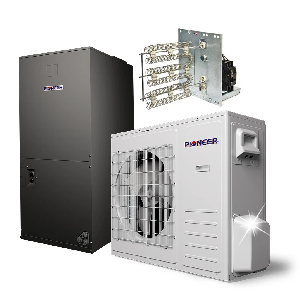 Pioneer 36,000 BTU 18 SEER Ducted Central Split Air Conditioner Heat Pump  System | eBay