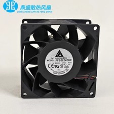 Delta FFB0824EHE 80 38MM 24V 0.75A 3-Wire Dual Ball Inverter Cooling Fan