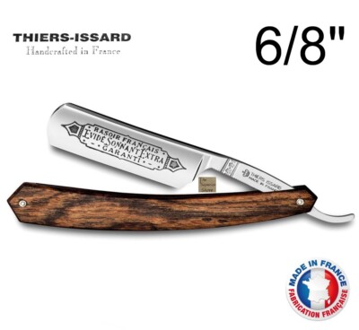 Thiers Issard Evide Sonnant Extra 6/8'' Straight Razor Bocote Wood - France