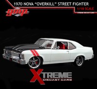 Gmp 18811 1:18 1970 Chevrolet Nova “overkill” Street Fighter Gmp 18811 1:18 1970 Chevrolet Nova “overkill” Street Fighter