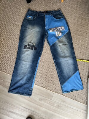 パンツ UNK Denim NBA Baggy Jeans CarmeloAnthony NBA UNK Denim Carmelo Anthony Nuggets NBA Basketball Jeans