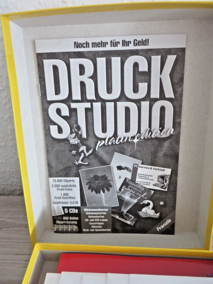 Franzi's Druck-Studio Platin Edition in OVP - Bild 3 von 4