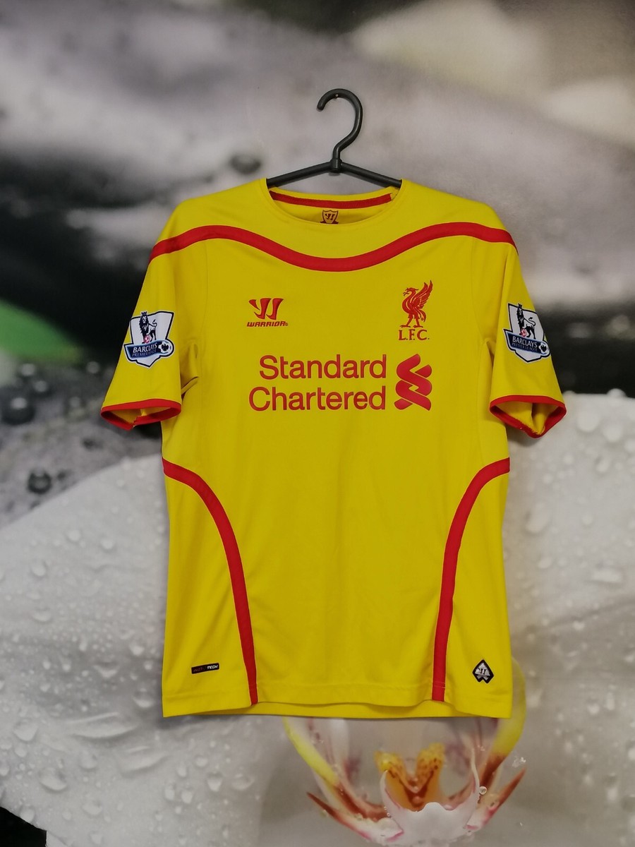 Liverpool 2014 - 2015 away football shirt jersey Warrior Henderson