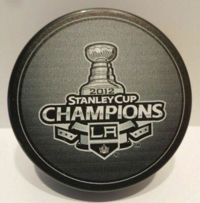 2012 NHL Stanley Cup Champions Los Angeles Kings Puck - BRAND NEW!