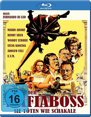 DER MAFIABOSS - SIE TÖTEN WIE SCHAKALE Fernando di Leo  MARIO ADORF BLU-RAY Neu