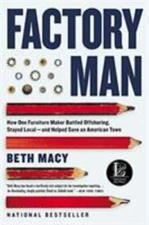 Factory Man, Macy, Beth, Excellent Book