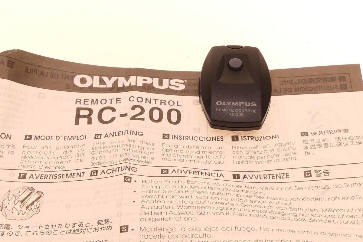 Olympus Rc-200 Remote Control for Point and Shoot for sale Olympus Rc-200 Remote Control for Point and Shoot for sale