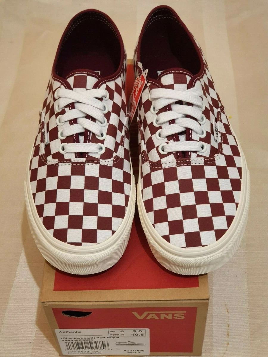 Vans authentic royal clearance red