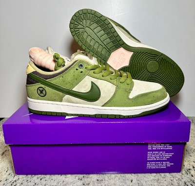 Men's Size 9.5 - Nike Yuto Horigome Dunk SB Low Matcha  'HF8022-300' Fast Ship