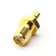 SMB Male Plug to SMA Female Jack Straight RF Connector Adapter For Antenna Route