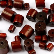 Cylindrical Rosewood Bead Loose Spacer Wooden Beads Jewelry Making 6/8/10/12mm