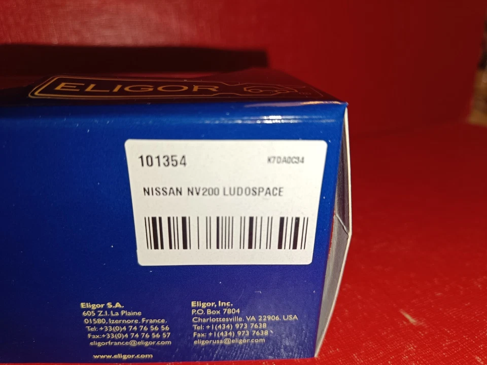 NISSAN NV200 EVALIA LUDOSPACE 1/43 ELIGOR EN BOITE - Photo 3/3