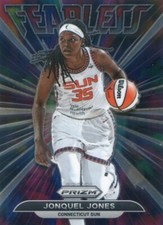 2022 Panini Prizm WNBA JONQUEL JONES #12 FEARLESS INSERT SUN LIBERTY