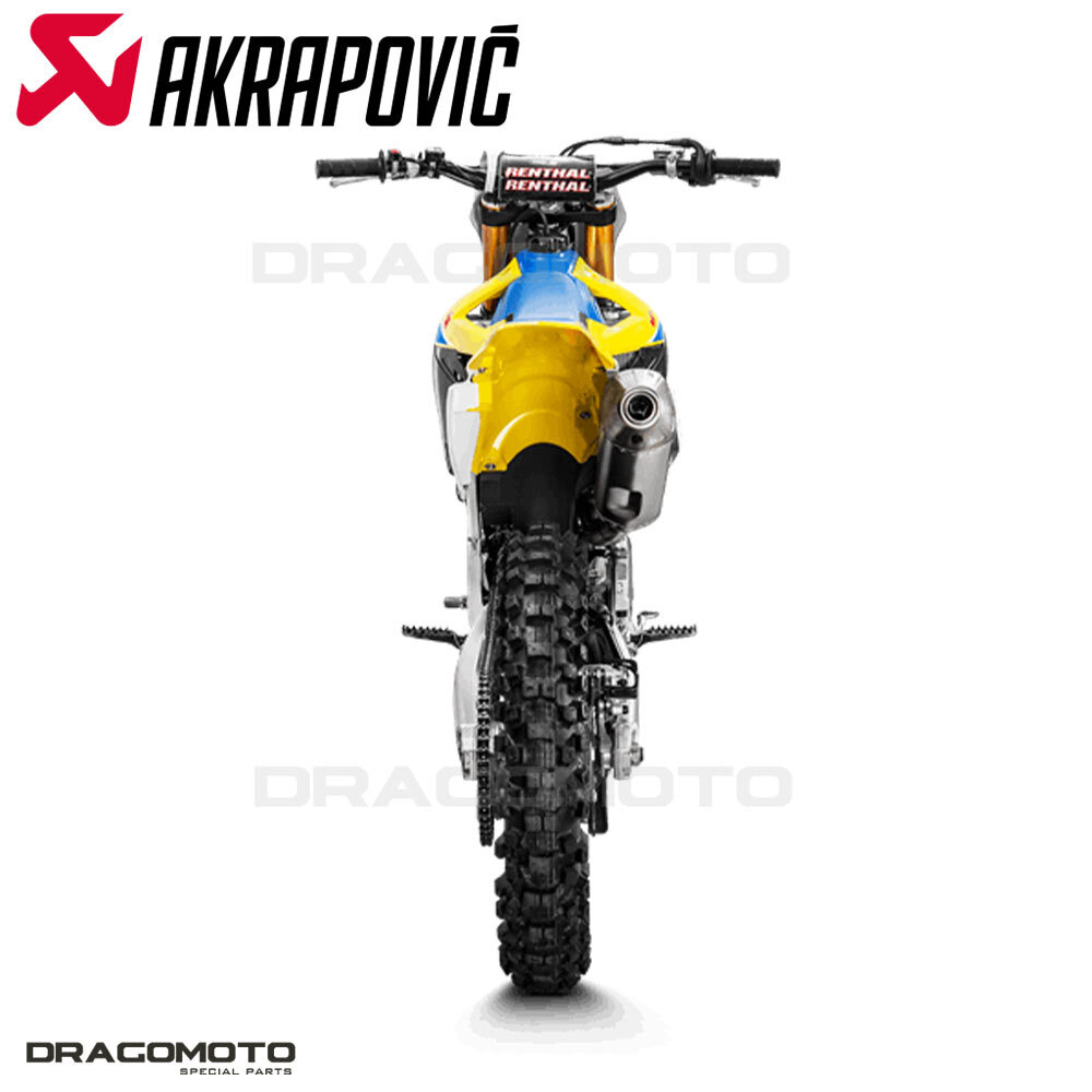 SUZUKI RM-Z 450 2018-2022 Full exhaust AKRAPOVIC RC S-S4MET11-BNTA