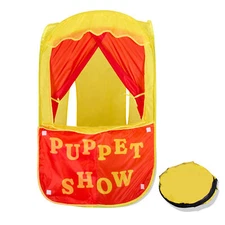 Playbees Puppet Show Playhouse Play Tent Kids - Pop Up Tents Tent Kids