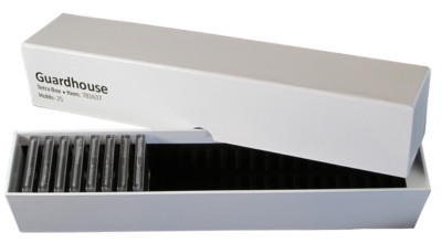 Guardhouse Single Row Tetra Snaplock Box 781637 Holds 25 Plastic 2x2 Hard Cases