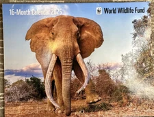 World Widelife Fund 16 Months -2025 Calendar