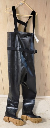 Dunlop OnGuard Men's Chest Wader Steel 