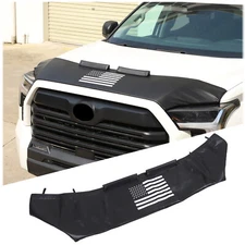 US Flag Front Bug Shield Hood Deflector Nose Cover For Toyota Tundra 2022+