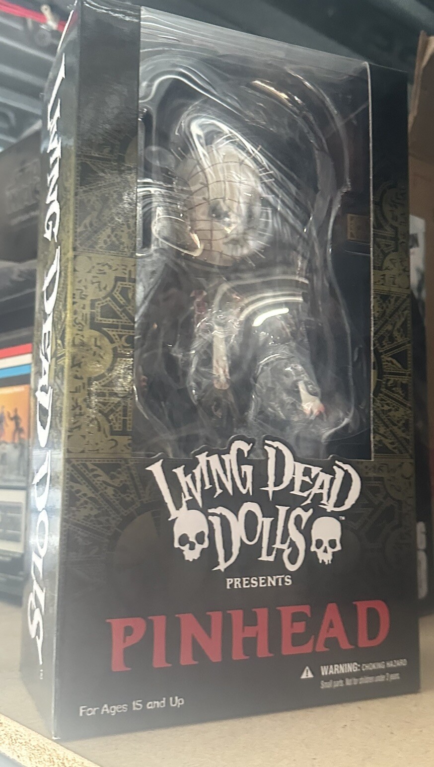 Living Dead Dolls - Pinhead - Brand new, mint box and figure!