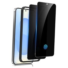 2 Pack for Samsung Galaxy S25 Plus Privacy Screen Protector Tempered Glass,