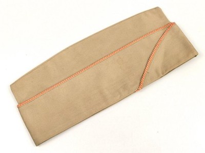 U.S. Army, Schiffchen '' Cap Garrison , khaki'' höchstwahrscheinlich aus der Zeit 