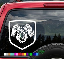 Sticker - Ram Head 4x4 Truck Car Window Decal Off Road JDM Auto Gift