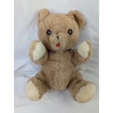 Eden Brown Bear Plush 10 Inch Zipper Back Stuffed Animal Toy