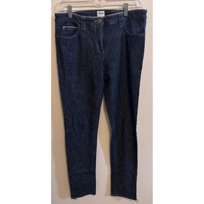 Italian Cashmere Blend Armani Jean Luxury Stretch Denim Designer Elevated Casual