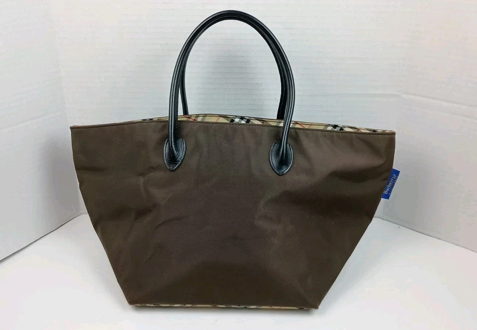 Сумка с короткими ручками Burberry Blue Label Nova клетчатая коричневая сумка сумочка сумочка - Изображение 2 из 4