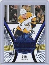 Matthew Wood SPx Finite /999 Rookie Card 2025-2026 #50 Nashville Predators
