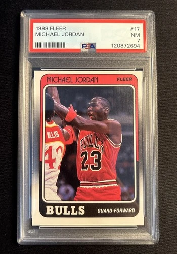 Jordan 1988 Fleer Jordan #17