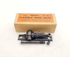 Antique Marbles W-1w1 Winchester Model 1894 And 55 Peep Tang Sight Wbox Disc
