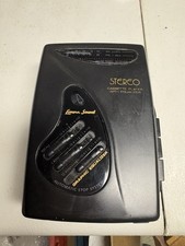 Vtg. 90s Lenoxx Sound AM/FM Cassette Player Model 929 w/Graphic Equalizer WORKS