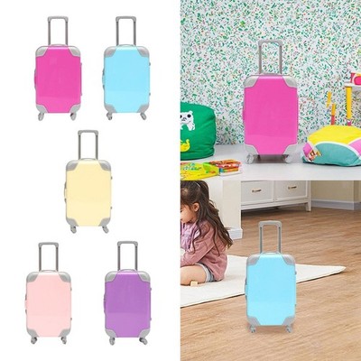 Mini-Koffer, tragbarer Süßigkeiten-Box-Wimpernhalter für Make-up-Spielset,