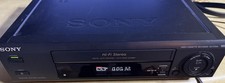 Sony SLV-675HF Hi-Fi Stereo VHS VCR 4-Head Tested Working No Remote