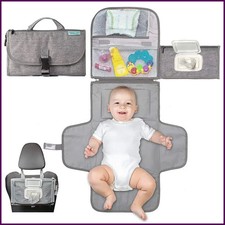 Portable Diaper Changing Pad Portable Baby Changing Pad with Pockets Waterproof