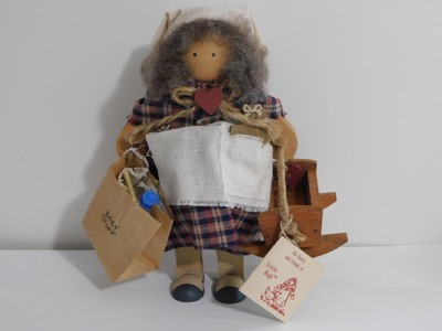 Vintage Lizzie High Family and Fiends Handcrafted Doll 10'' Tall 1987