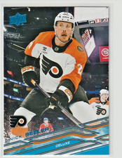 NICK SEELER 130 2026-27 Upper Deck Series 1 Deluxe # 044/250 Philadelphia Flyers