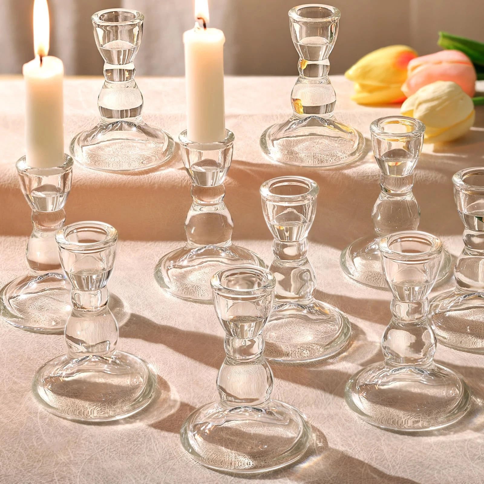 CAN Candlestick Holders