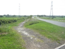 Photo A3 Multi user route alongside the A689 Butterwick/NZ3829  c2013