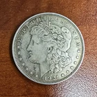1921 Morgan Silver Dollar Denver Mint Circulated $1 Coin 0.9 Fineness