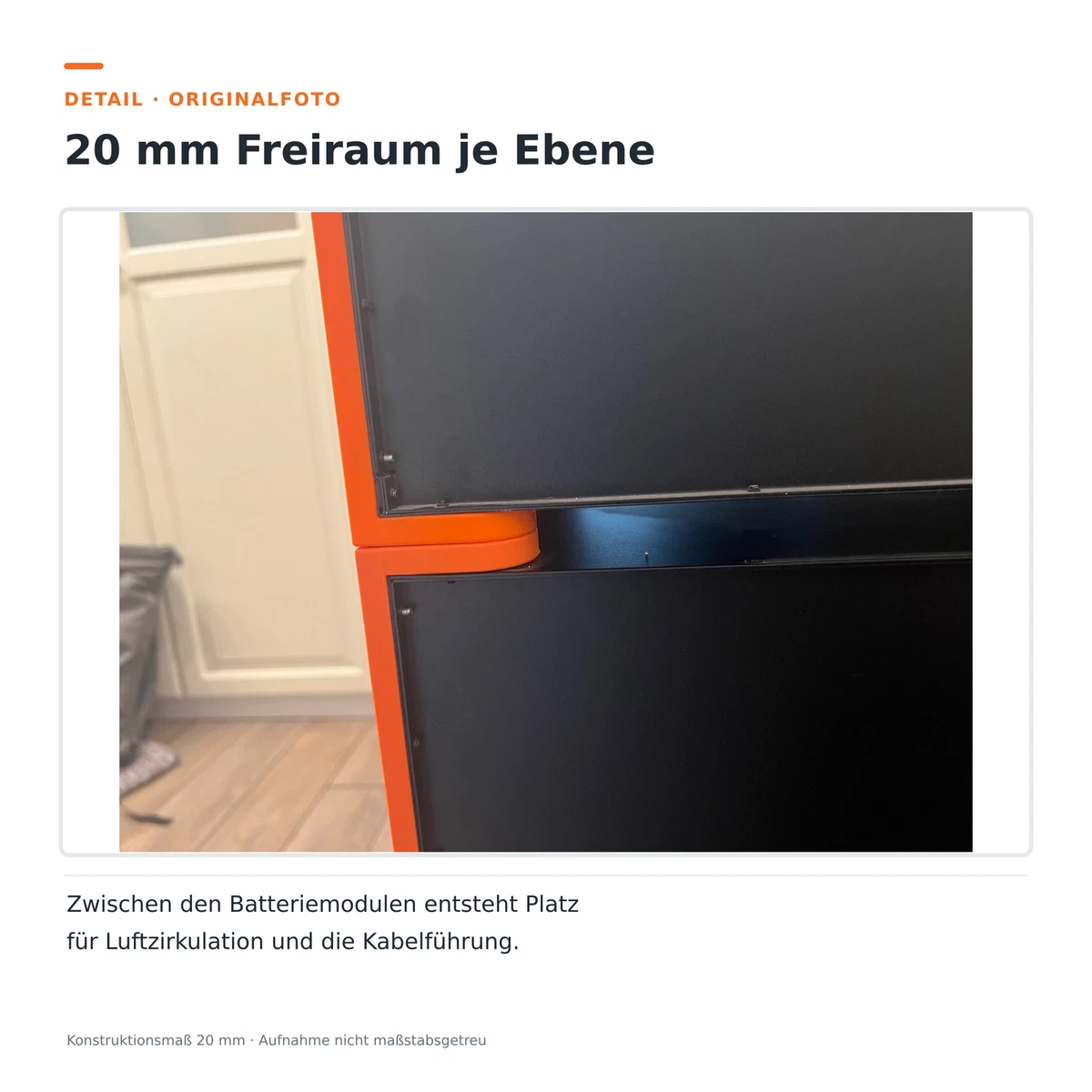 PLEXONE Stapelhalter für Pylontech US3000C US5000 oder Standfüße 4er-Set