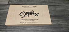 Makeup Revolution x Soph Extra Spice Eyeshadow Palette - 18 Shades New In Box